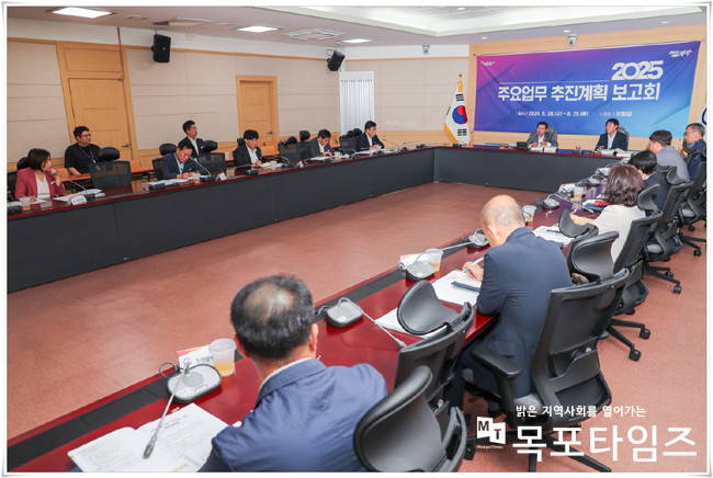 광양시, ‘2025년 주요업무 추진계획 보고회’ 개최.